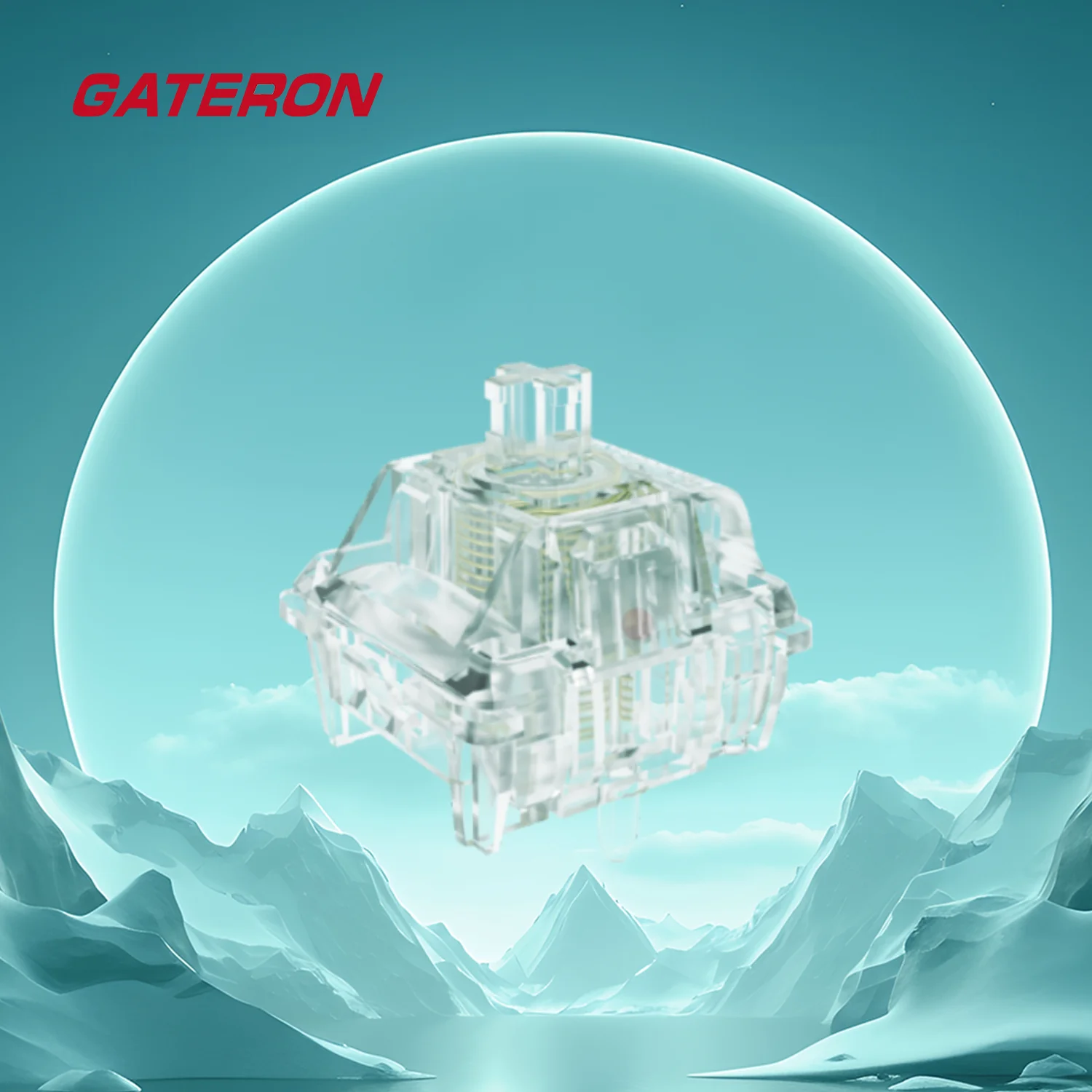 

GATERON Magnetic Jade Max RGB Linear Switch Hall Sensor Keyboard DIY Fully Transparent KS-20 for Magnetic Keyboards​