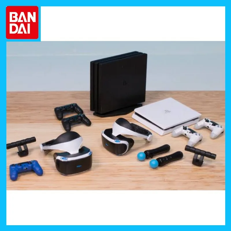 

Bandai Original Miniature Props Gashapon 1/12 Nostalgic Mini Game Machine Small Action Figure Toys for Boys Girls Kids Gift