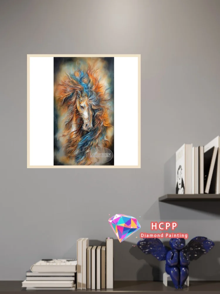 Horse Unicorn Diamond Painting Kit Square Round Diamond 5D DIY Mosaic Cross Embroidery Handmade Art Adult Unique Gift Home Decor
