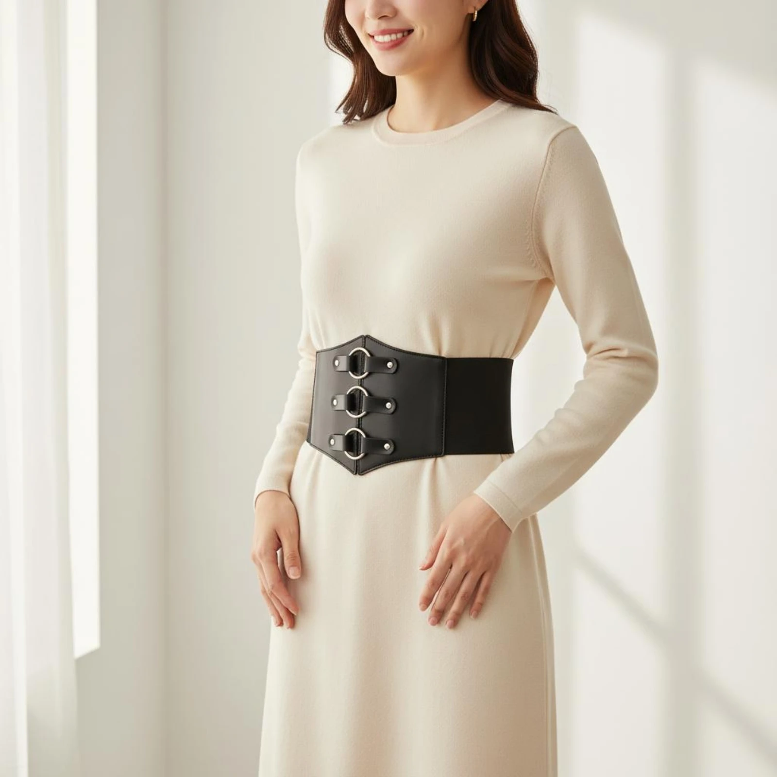 triple-hoop-waist-belt-fashion-design-wide-corset-belt-waist-cincher-breathable-women's-accessory-tummy-control