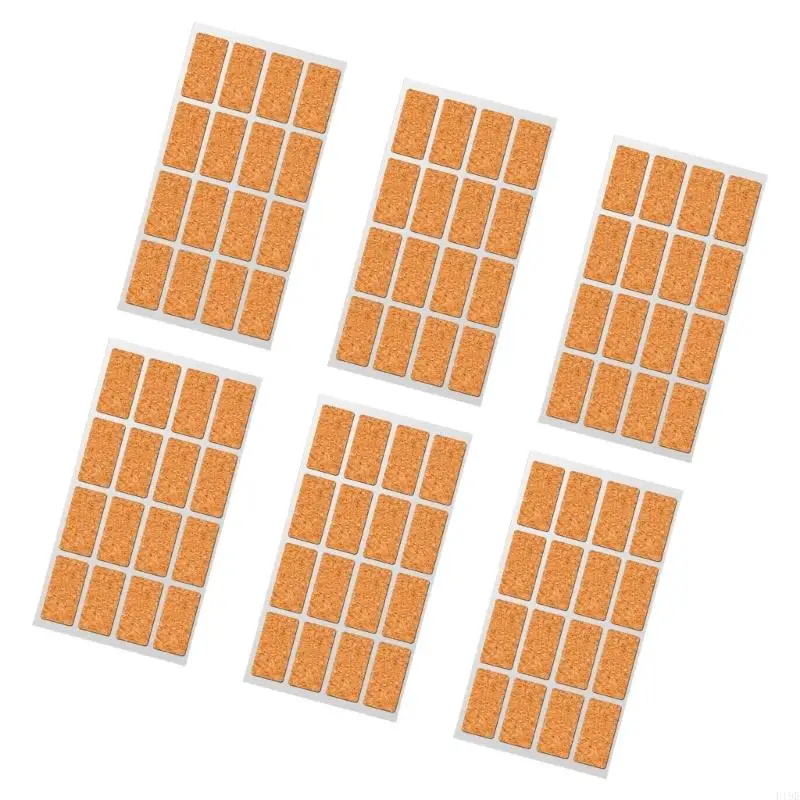 36/96/132pcs اسم corkwood ملصق اسم لاصق ذاتي الملصقات ملصقات ملصقات لتخزين الطعام لعلامة f19e