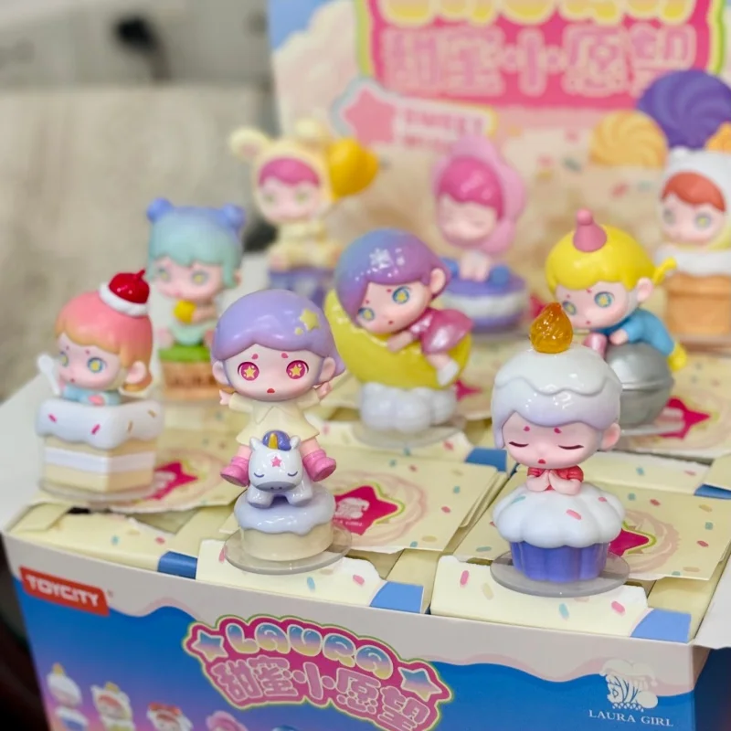

Laura Blind Box, серия Sweet Little Wishes, модная фигурка, украшение для торта, детский подарок на день рождения, гаражный комплект, игровая кукла