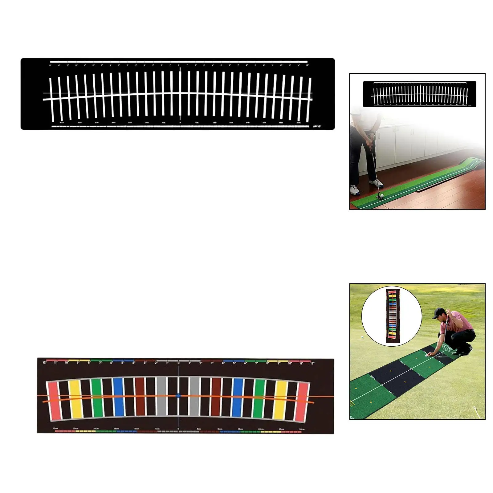 

Golf Putting Mat Aid Training Home Improving Skills Velvet Mat Game Practice