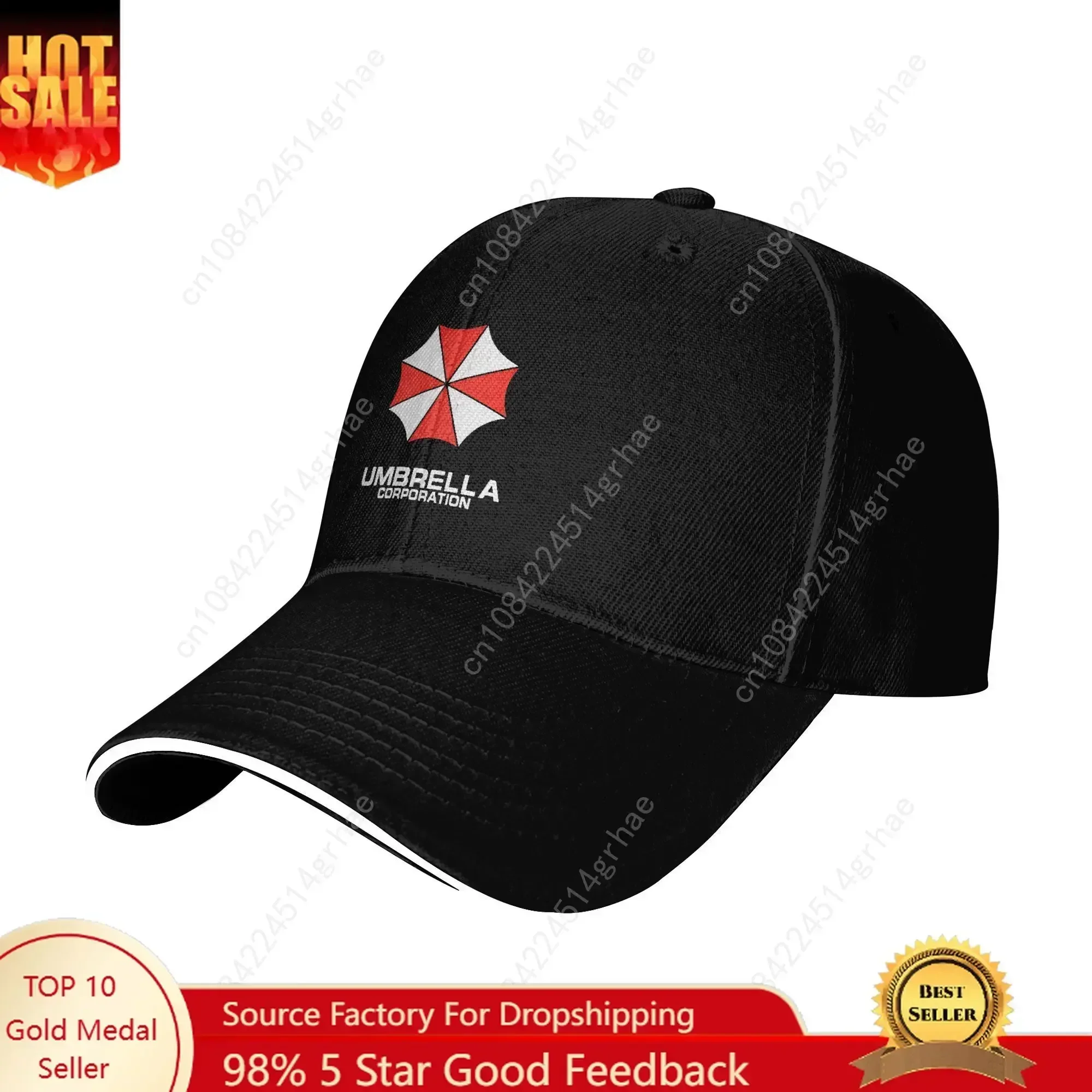 Resident Eviling 4 Umbrellas Corporation Casual Baseball Cap Trucker Hat Summer Wholesale Unisex Men Street Style Caps