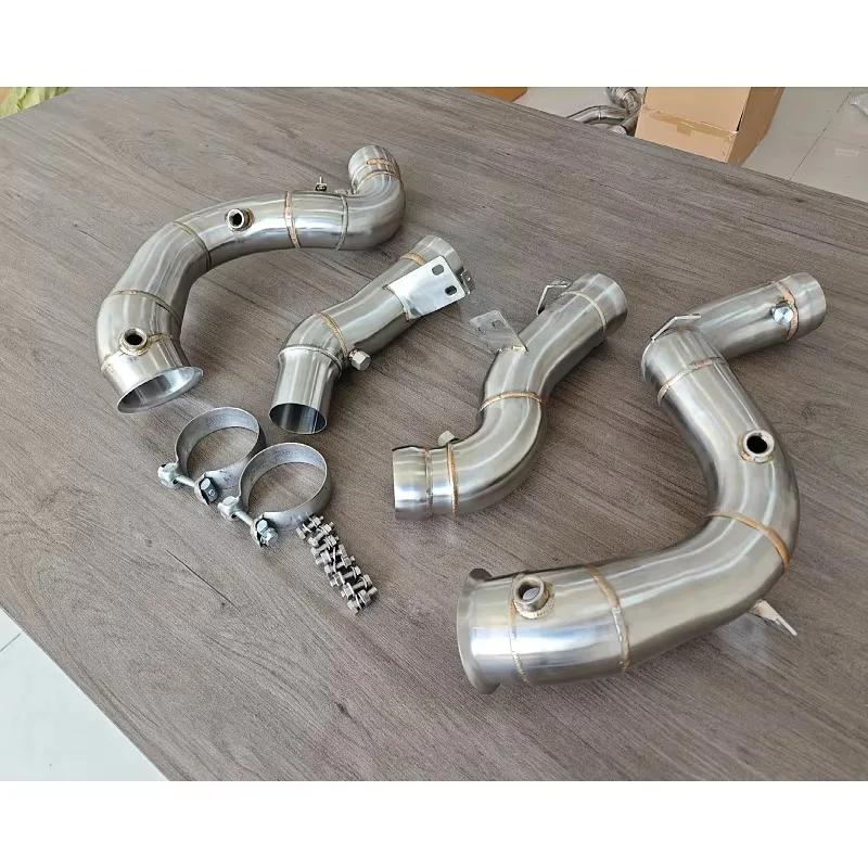 メルセデスベンツ GLE63 GLE63S AMG 4.0T W167 C167 C293用ダウンパイプ