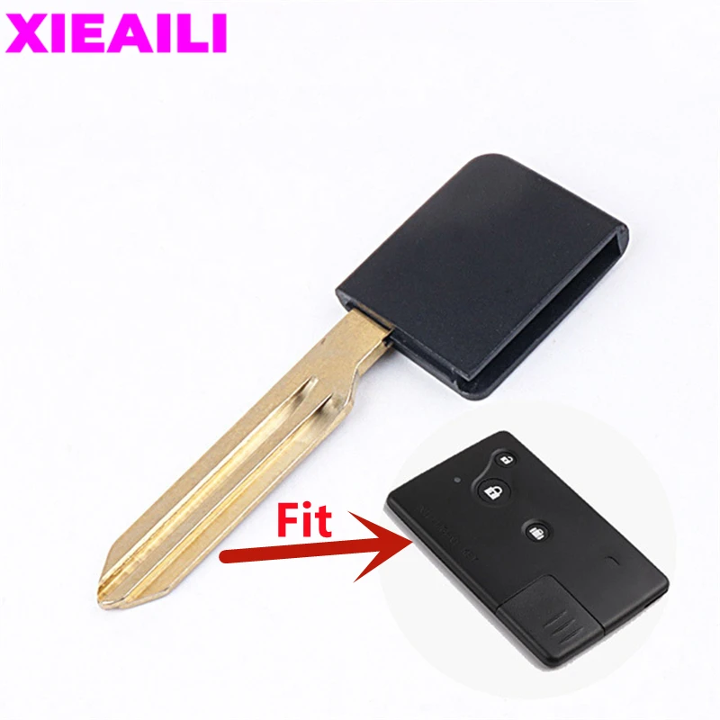 

XIEAILI 10Pcs OEM Blank Uncut Remote Smart Key Blade For Nissan Teana S745