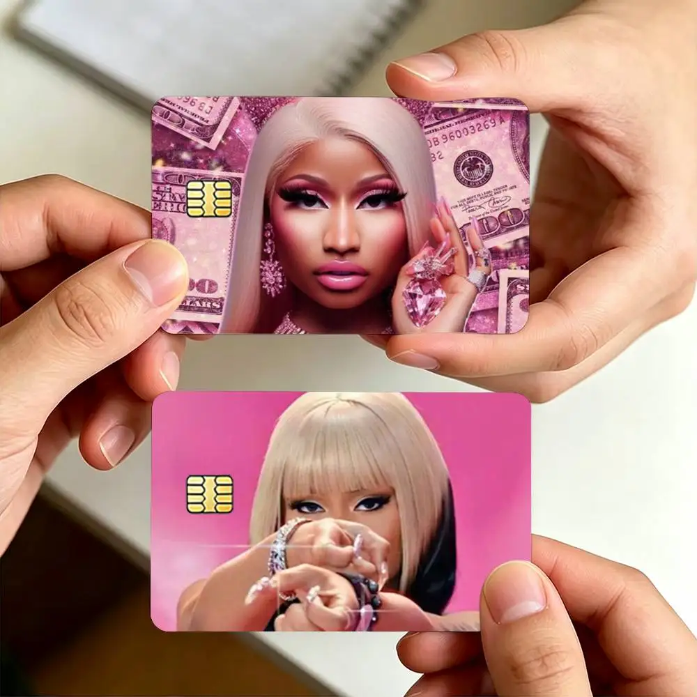 N-Nicki M-Minaj Sticker Decoration Creative Bank Card Bus Metro Waterproof Sticker