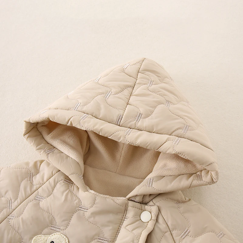 طفل الفتيان السروال القصير مقنعين الكرتون الجاكار الوليد الفتيات داخلية جديد الشتاء الاطفال طفل الفتيات حللا وزرة الرضع #4