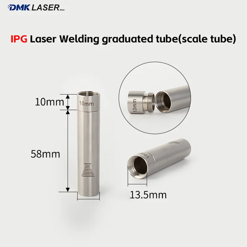 

Градуированная трубка для лазерной сварки IPG 68*13,5, труба из нержавеющей стали для лазерной сварки LightWELD, разъем насадки для головки сварочного пистолета
