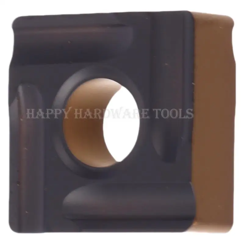 เม็ดมีดกลึงรูสี่เหลี่ยม SNMG120408L-LS SP3200: แบบลบ มีความทนทานต่อการสึกหรอสูงสำหรับการกลึงเหล็ก