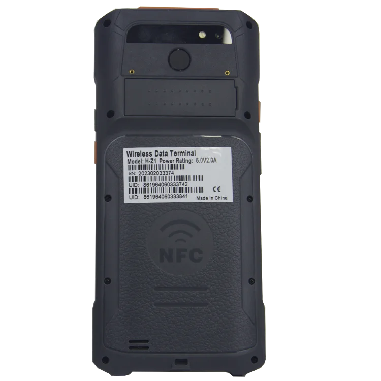 Terminal Pengumpul Data Genggam PDA SC-Z1 Dengan Pemindai Dapat Memindai Kode 1D&2D Android 8 Cangkang Tahan Air untuk Industri