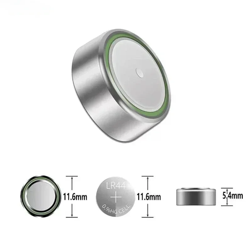 50-100PCS 1.55V LR44 AG13 LR1154 357 SR44 RW82 SR1154 SP76  A76 Battery Zinc Manganese Button Battery For Watch Toys