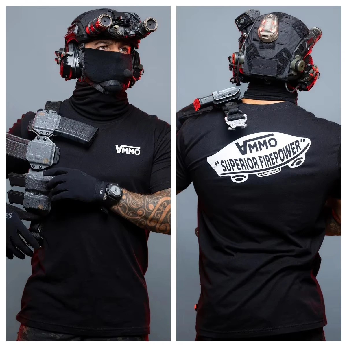 2026 New Ammo Superior Firepower _ T-Shirt - Suitable for Sports Wear Pure Cotton