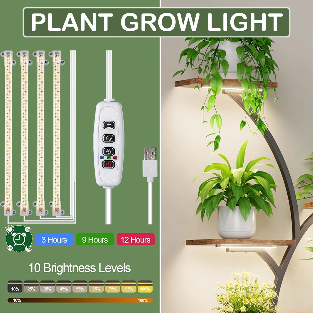 

Full Spectrum Plant Grow Lamp Indoor Plants LED Grow Lights Hydroponics Plant Growing System Growing Lights Phytolamp for plants