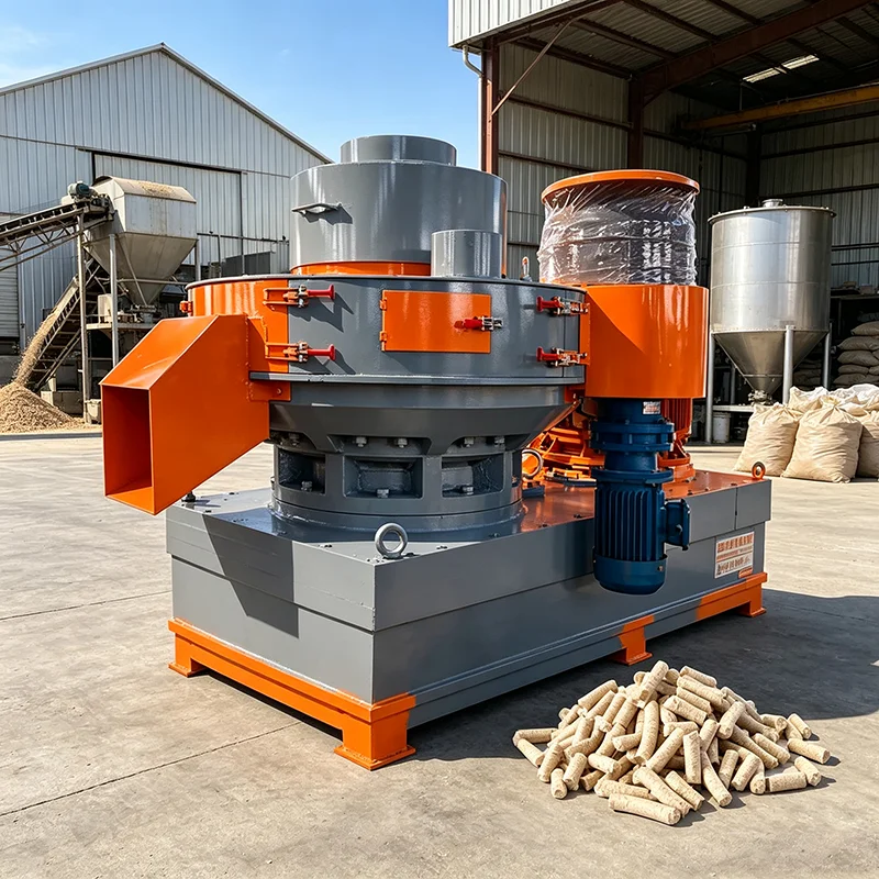 Flat Die Sawdust Pellet Machine Household Biomass Fuel Wood Pellet Maker Equipment