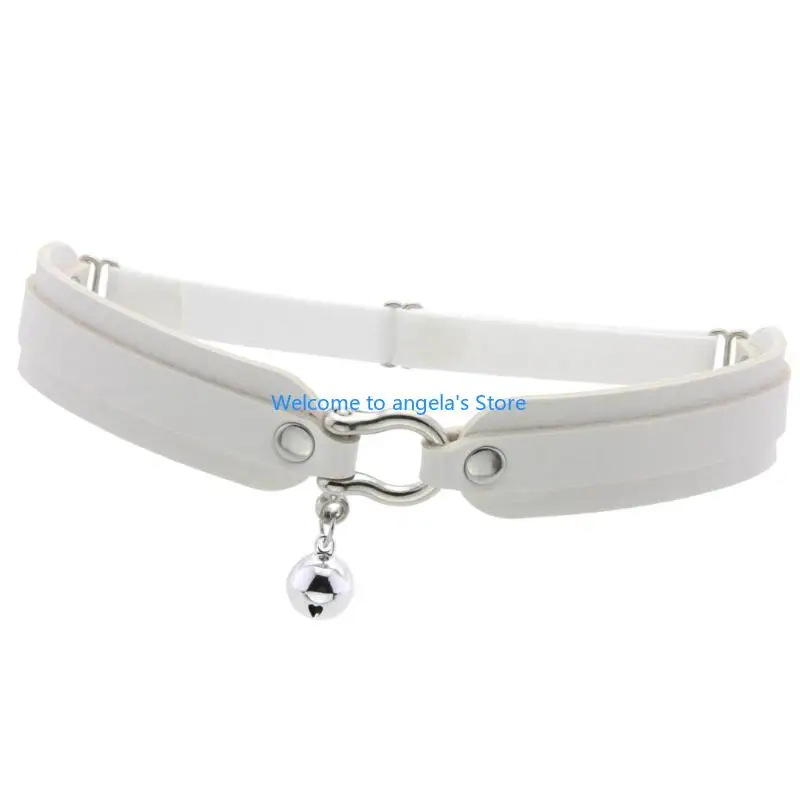 X4yc 1 par cinta-liga ajustável para coxa, meias altas, punk, gótico, anéis coxa