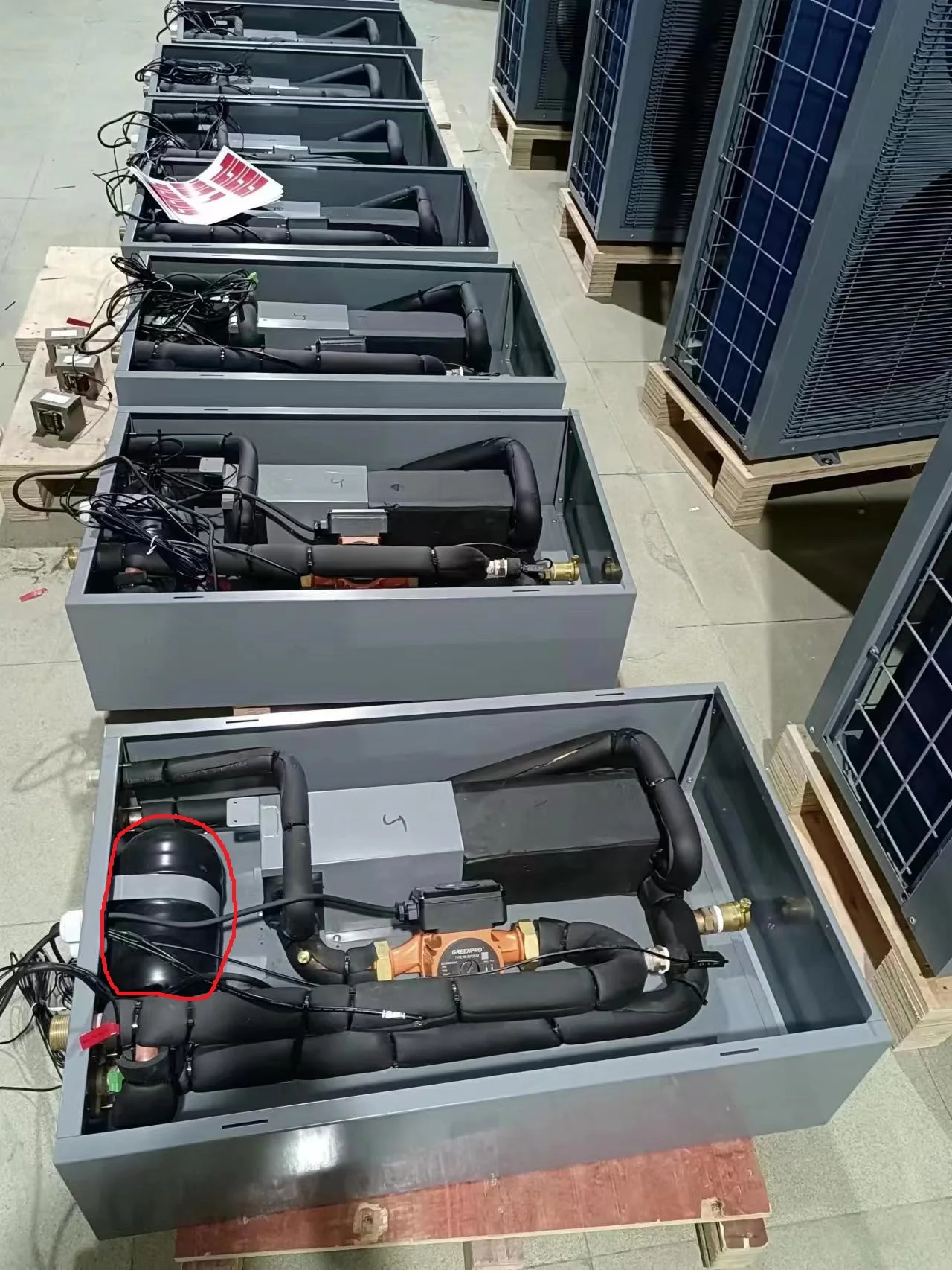 CHKJ for   11kw  Split DC Inverter air to Water Heat Pump  Wifi modbus  Hot sale