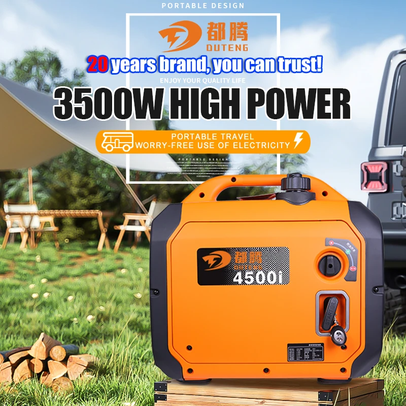 

3500 watt volt silent inverter generator, the best camping and RV generator recommended