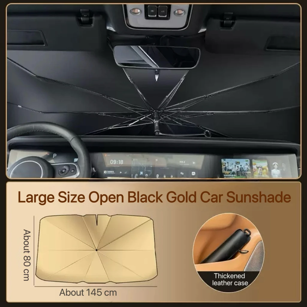 Pare-soleil pliable pour pare- - Car Sunshade Windshield Umbrella Foldable avis et prix