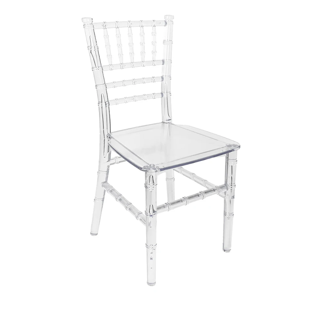 hotel Transparent clean Chiavari Kid chairs for party cadeiras para eventos chaises de mariage sillas para eventos