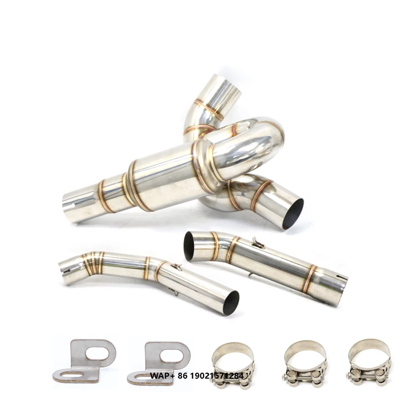 

Suitable for QJMOTOR SRK600 QJ600 motorcycle exhaust pipe middle motorcycle accessories motorcycle exhaust system modification
