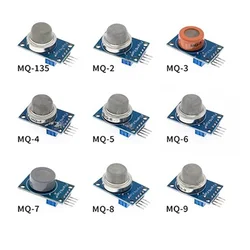 MQ-2 MQ-3 MQ-4 MQ-5 MQ-6 MQ-7 MQ-8 MQ-9 MQ-135 Detection Smoke methane liquefied Gas Sensor Module for Arduino Starter DIY Kit