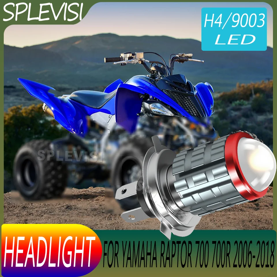 

Easy Installation Plug and Play Motorcycle Headlight For Yamaha Raptor 700 700R 2006 2007 2008 2009 2010 2011 2012 2013-2018
