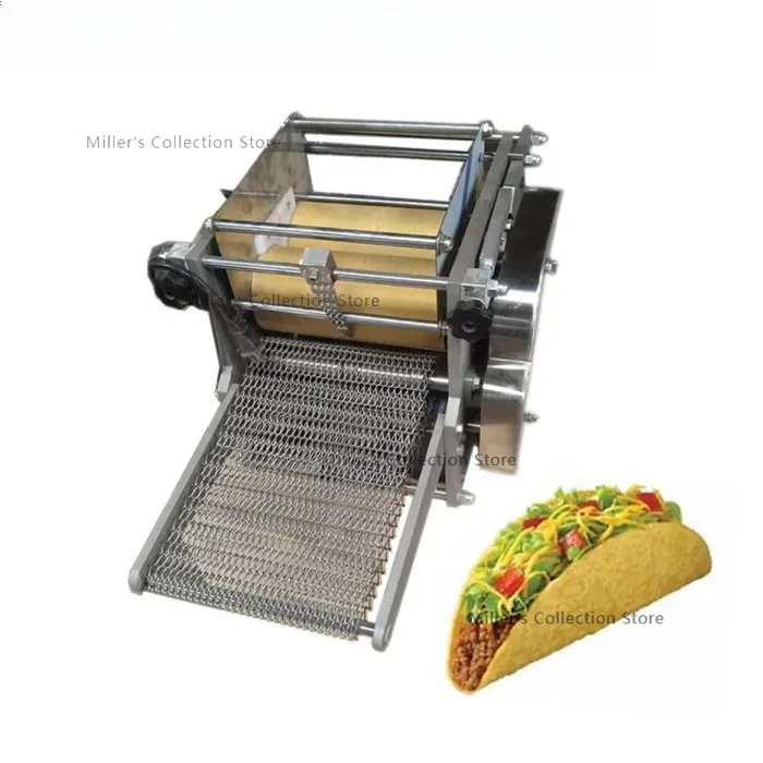 

peiqiFull Automatic Industrial Flour Corn Mexican Tortilla Machine Taco Roti Press Bread Maker Tortilla Making Machine for Home