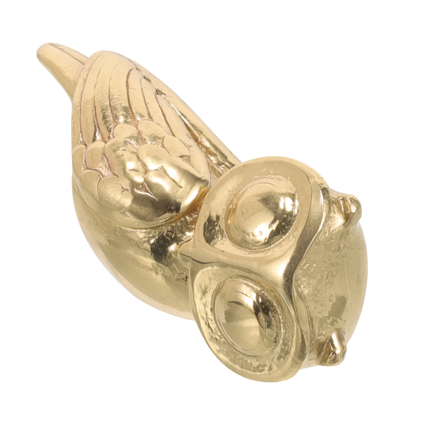 

1pcs Furniture Handle Drawer Pulls Metal Dresser Door Wardrobe Brass Cupboard Handles Owl Shaped Modern Traditional Rustic Easy