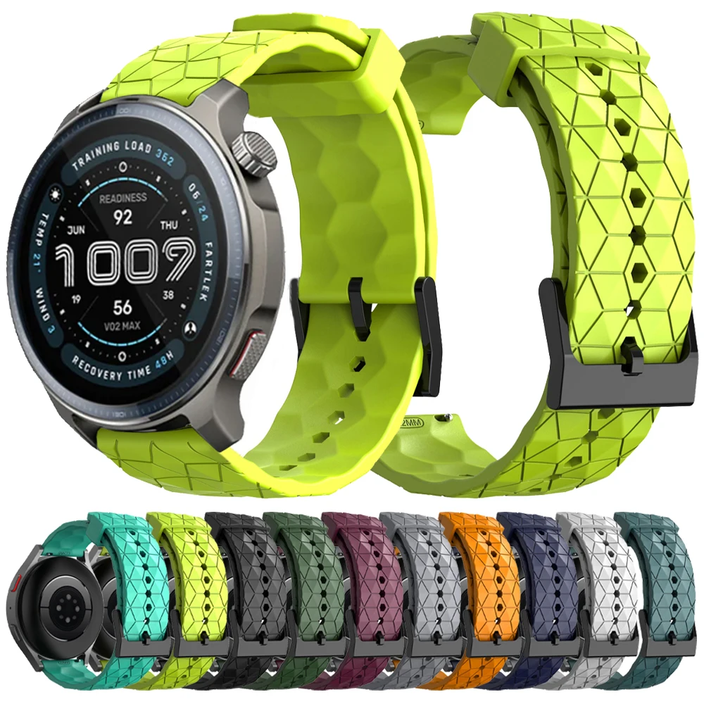22 mm 20 mm Kautschukarmband für Huami Amazfit BALANCE/Balance 2 GTR4 GTS 4 Active 2 Sportuhrenarmbänder für Amazfit Bip 6 Huawei GT 5 4