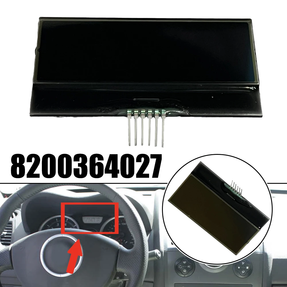 

LCD Screen Dashboard Display Capabilities Replacement Instrument Panel Cluster For Renault Megane II For Clio III 2003-2014