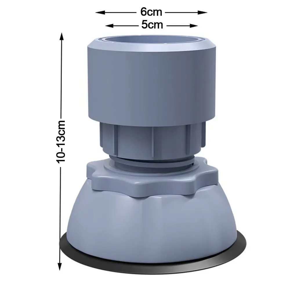 4 pçs/set levantar altura máquina de lavar roupa almofada à prova de choque antiderrapante reduzir ruídos anti vibração esteira altura ajustável choque almofadas mute