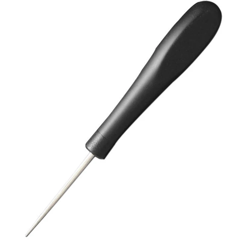 AT63-1Pc Badminton/Tennis Racket Stringing Tools Parts -Straight Awl- Stringing Tools Pass Through A Grommet Black