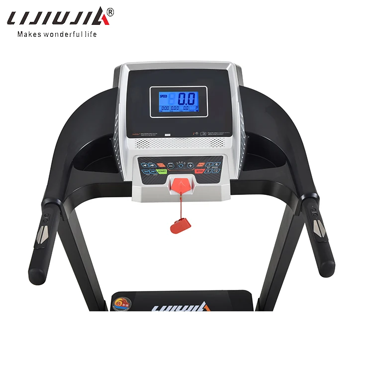Lijiujia Wholesale 1.75HP LCD Display Home Use Running Machine Foldable Automatically Incline Treadmill