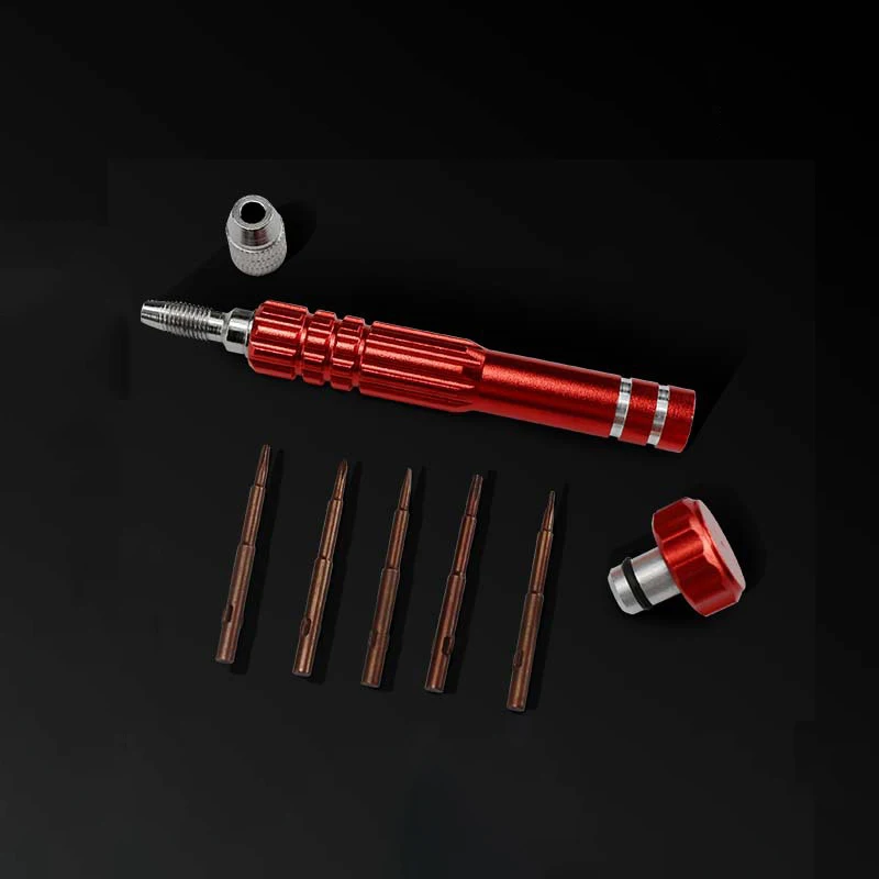 Five In One Multiple Colors Screwdriver Set for Smartphone Repair Disassembly S2 Aluminum Alloy Screwdriver Manual Set Tools