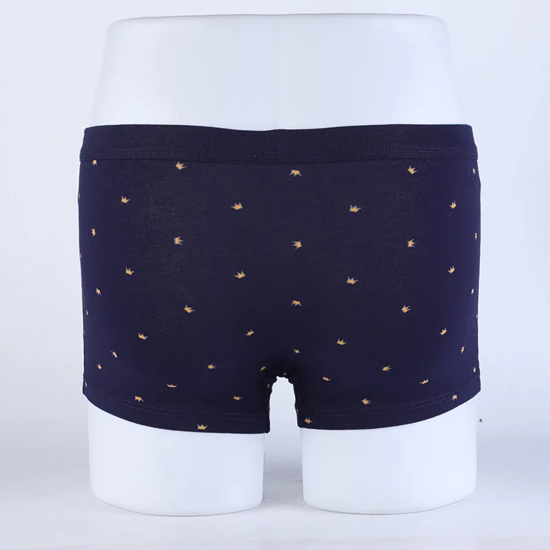 HuiLu Cotton Men's Underwear Boxers, 4pcs Multipack