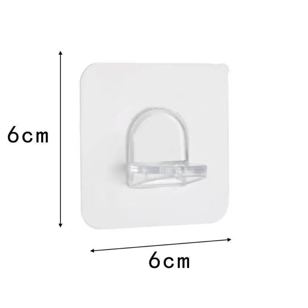 Support d'étagère en plastique transparent, synchronisation à angle droit, support rapide, pas de poinçonnage requis, code d'angle de cloison auto-adhésif, 10 pièces