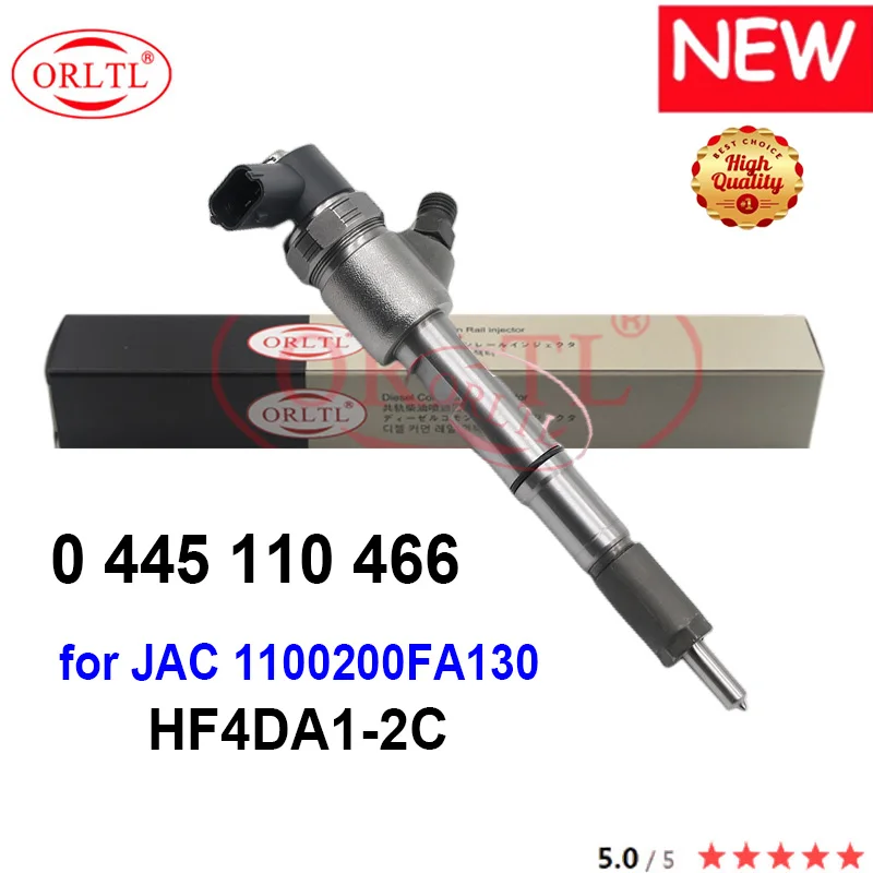 

ORLTL NEW 0445110466 Common Rail Diesel Injector 0 445 110 466 FOR JAC 1100200FA130