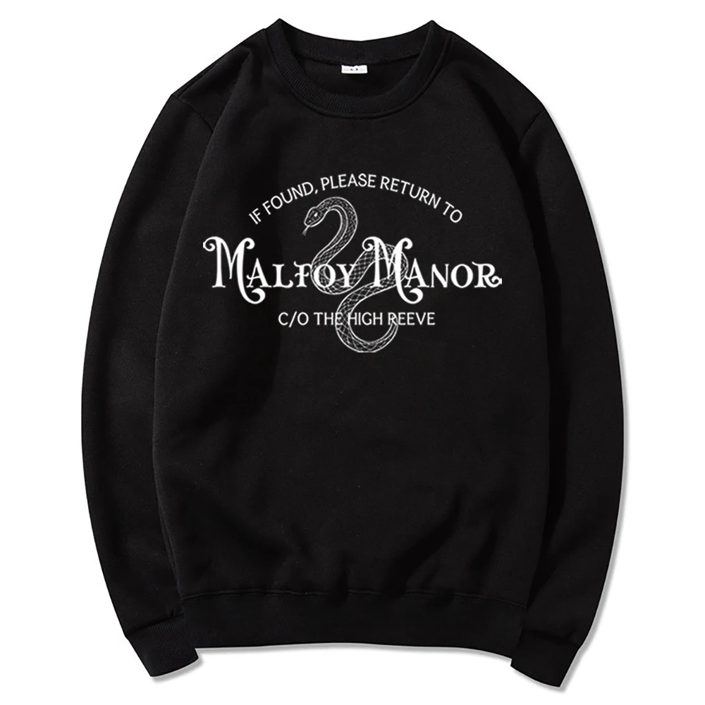 Malfoy Manor Bookish Sweatshirt Ark Academia Dramione Shirt Dramione Fanfiction AO3 Merch Langarm-Pullover Tops Fangeschenk – Detail 13