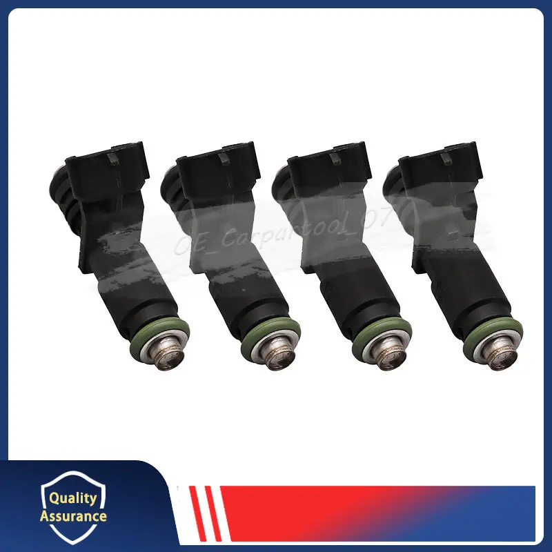 Fuel Injector 4Pcs/lot For Peugeot 301 308 408 Citroen C-elysee C4 PETROL 9673836680 0280157141