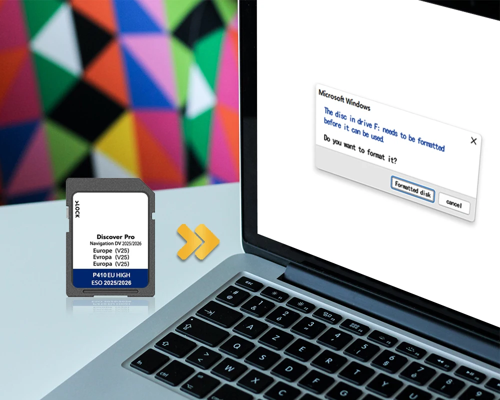 لسيارة VW Golf 5G 2013-2017 سيدان ديسكفور برو ميديا 64 جيجابايت الملاحة Sat Nav DV V25 GPS SD بطاقة تحديث خريطة أوروبا Sat Nav