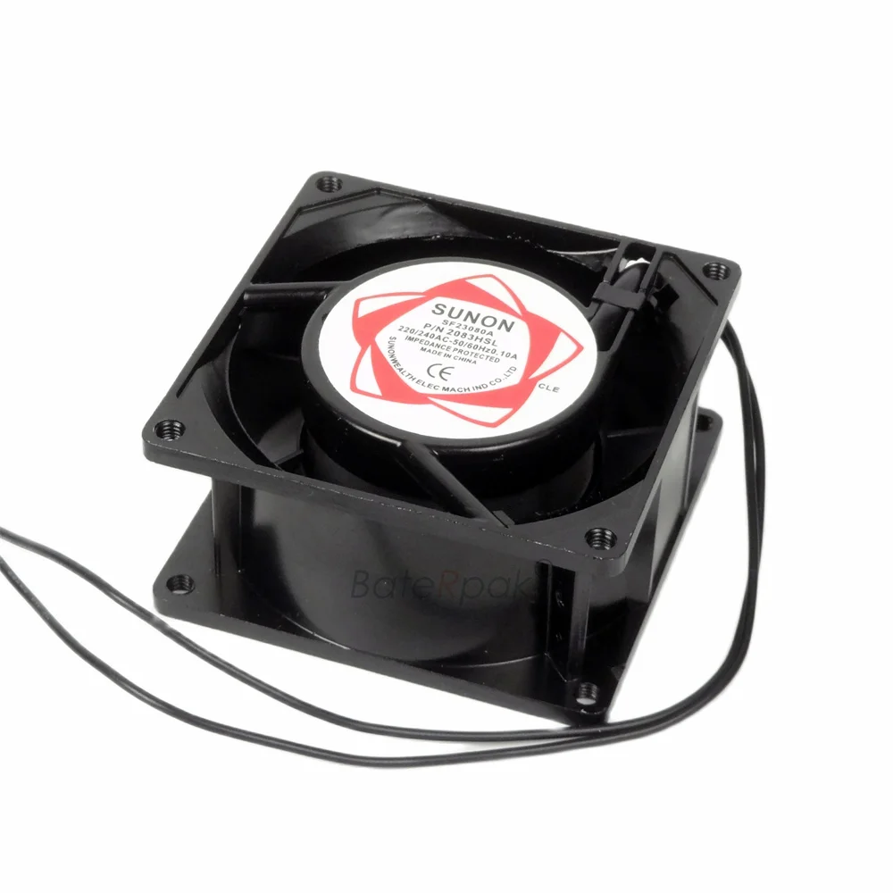 BateRpak SUNON SF23080A 2083HSL,2083HBL Bundling machine 220V Cooling Fan ,Small Fans strapping machine parts,1pcs price