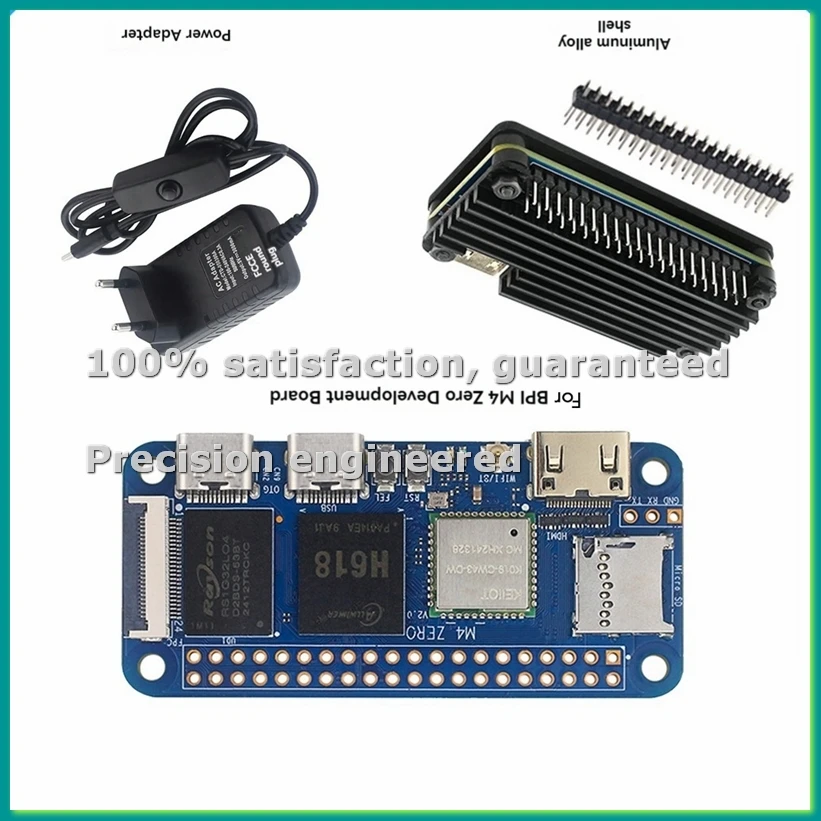 

Плата разработки Zero Development Board&Case 4G LPDDR4 32G EMMC Allwinner H618 с Wi-Fi 2.4G/5G, материнская плата, вилка EU - PZZW