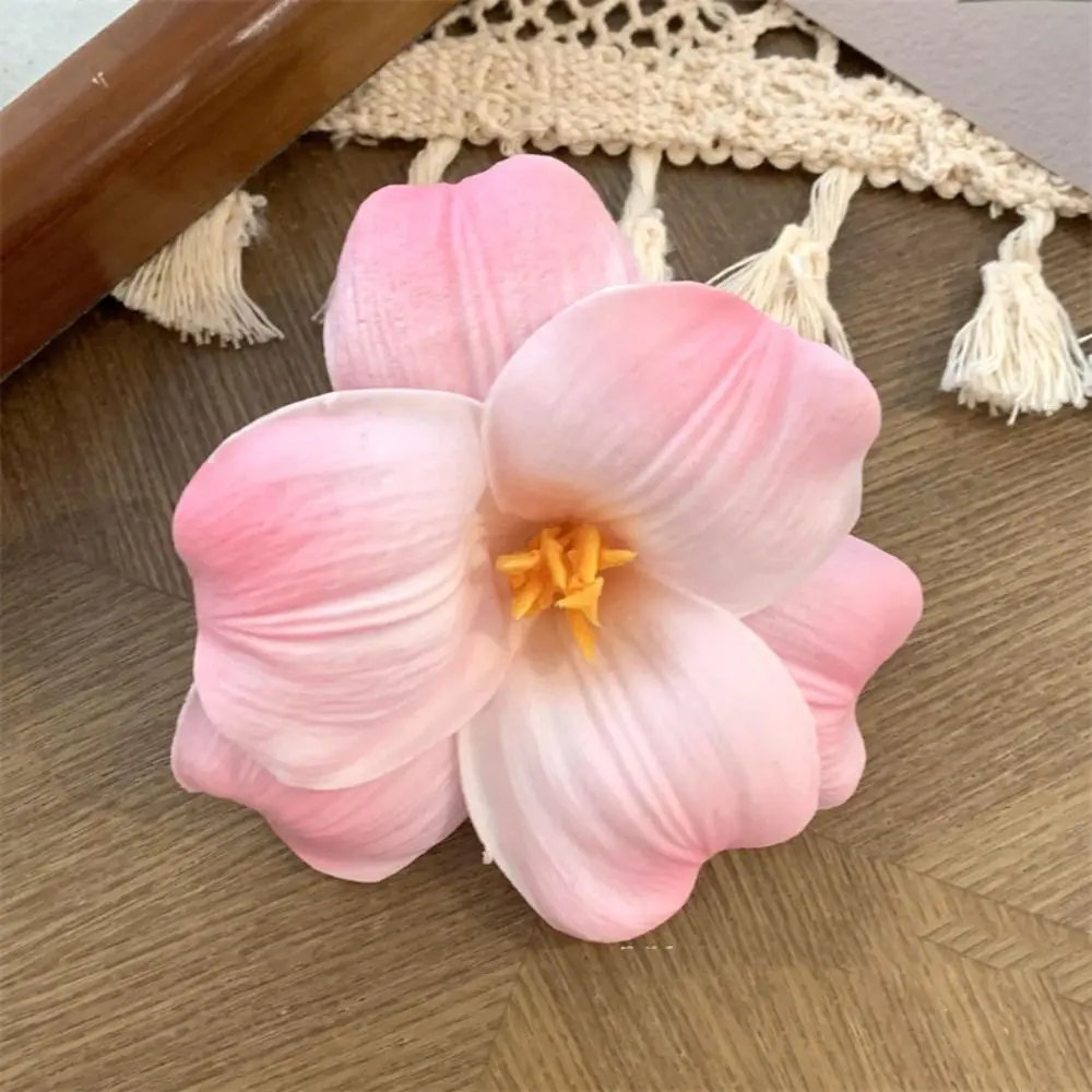 

Cloth Simulation Flower Hair Clip Korean Style Seaside Vacation Headwear Tulip Flower Hairpin Duckbill Clip Headdress Seaside