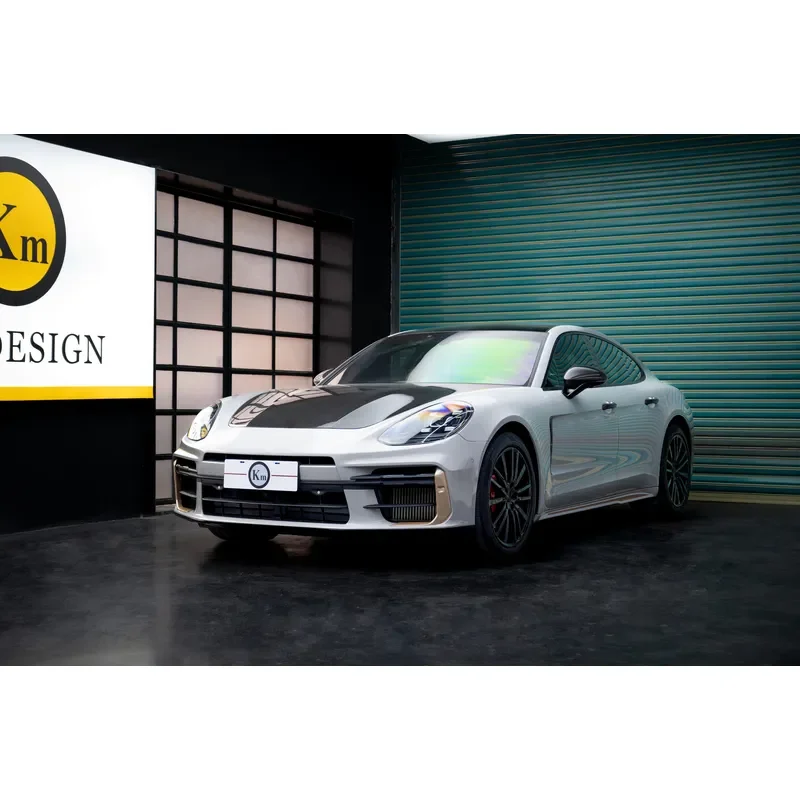 For Porsche Panamera 2017 2018 2019 2020 971.1 Old to New 976 Turbo2026 Body Kit Including DRL and Side Skirt and OE Rear