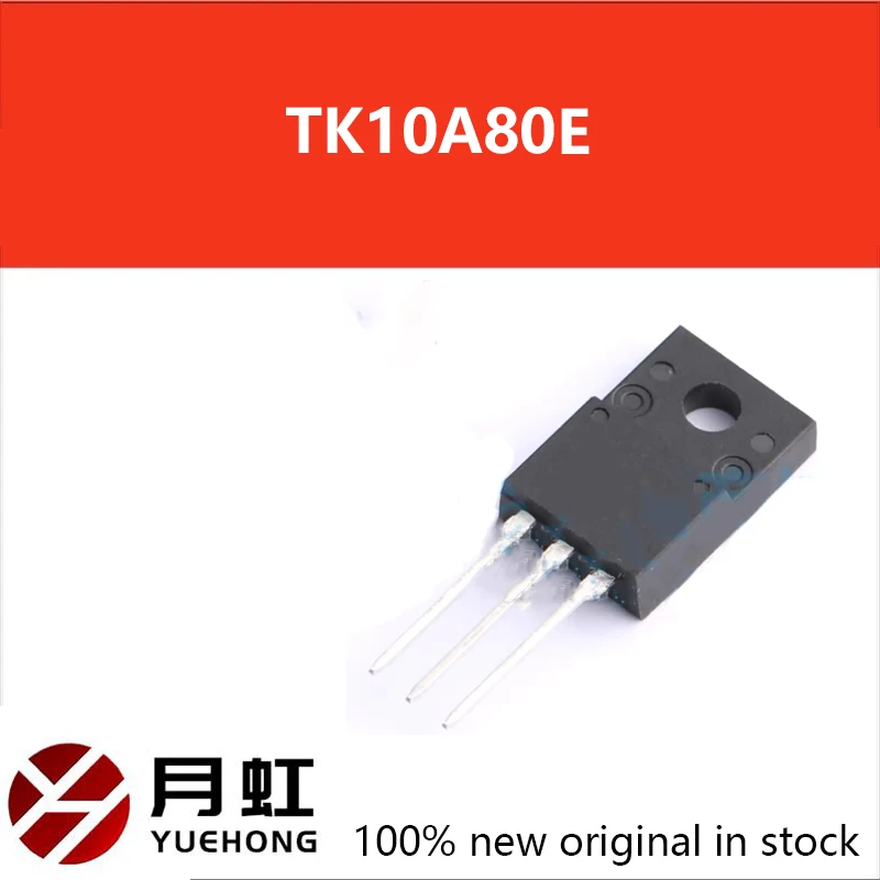 

1-10PCS TK10A80E K10A80E TO-220F 800V 10A N-Channel MOSFET new original