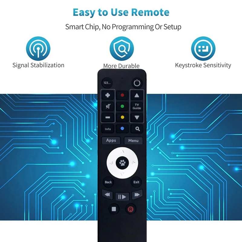 Replace Remote Control For Fetch H671T M616T M605T H626T For Gen 2 Mighty PVR Mini Mighty Set Top 4K TV Box HD Recorder Parts