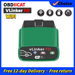 Vgate vLinker FD+ ELM327 Bluetooth 4.0 FORScan wifi OBD2 Car Diagnostic OBD 2 Scanner J2534 ELM 327 MS CAN Auto Tools