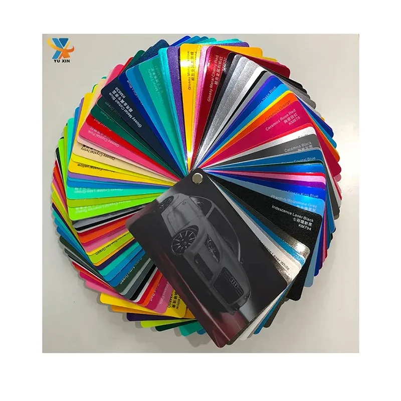 

2025 Matte Metallic Chrome Color Changing Auto Vinil Sticker Film Vinyl Wrapping Foil Paper Car Vinyl Wrap