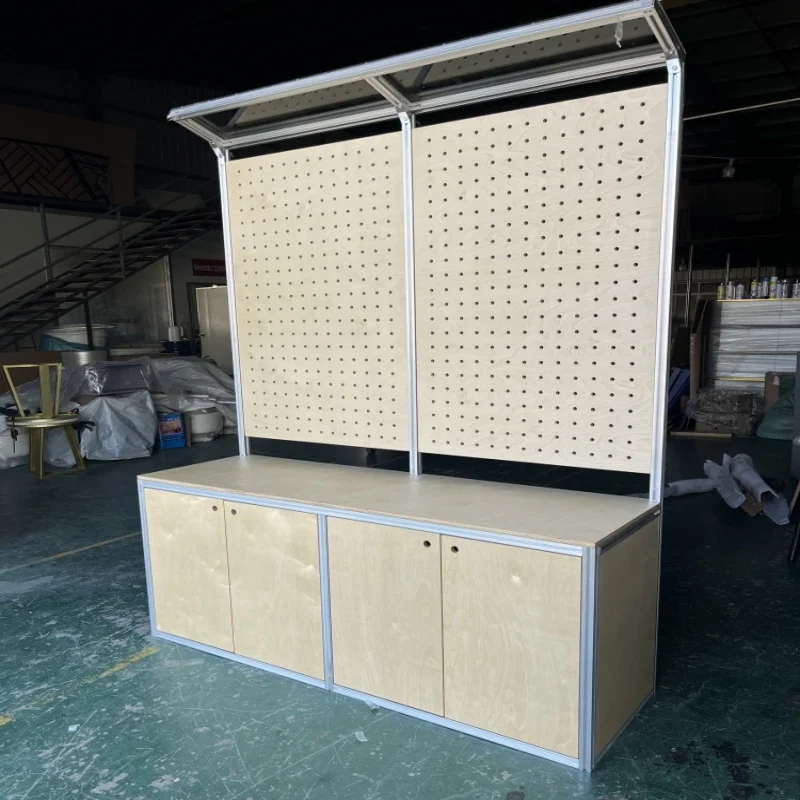 

Aluminum Profile Shelf Display Cabinet Jewelry Cabinet Model Room Hole Board Storage Display Stand Ocean Board Drawer Cabinet Bi